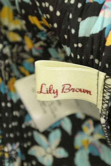 Lily Brown（リリーブラウン）の古着「花柄シフォンロングワンピース（ワンピース・チュニック）」大画像６へ