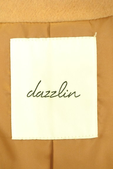 dazzlin（ダズリン）の古着「ファー付きノーカラーフレアロングコート（コート）」大画像６へ