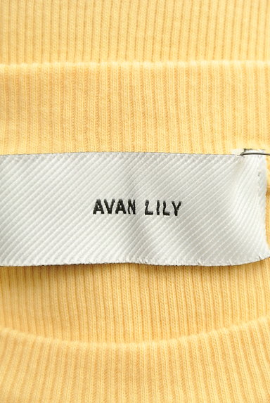 Avan Lily（アヴァンリリィ）の古着「ストレッチカラーリブカットソー（カットソー・プルオーバー）」大画像６へ
