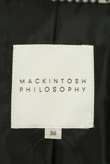 MACKINTOSH PHILOSOPHY（マッキントッシュ フィロソフィー）の古着「大人きれいなチェック柄コート（コート）」大画像６へ