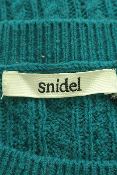 Snidel（スナイデル）の古着「コンパクトなケーブル編みニット（ニット）」大画像６へ