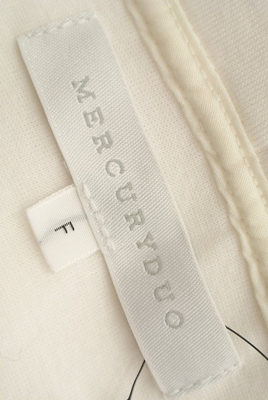 MERCURYDUO（マーキュリーデュオ）の古着「もちっと素材のショート丈フーディ（スウェット・パーカー）」大画像６へ