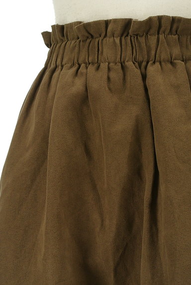 Couture Brooch（クチュールブローチ）の古着「スエードタッチのフレアスカート（スカート）」大画像４へ