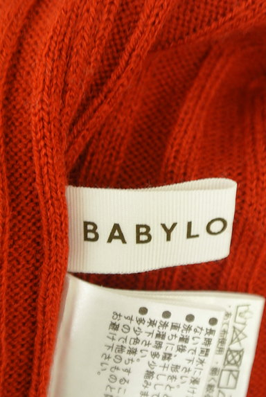 BABYLONE（バビロン）の古着「バックボタンリブニット（ニット）」大画像６へ