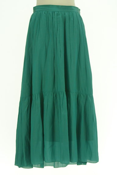 ANAYI（アナイ）の古着「艶カラーのギャザースカート（ロングスカート・マキシスカート）」大画像１へ