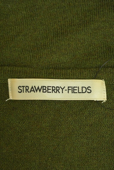STRAWBERRY-FIELDS（ストロベリーフィールズ）の古着「Vネックドルマンニットトップス（ニット）」大画像６へ