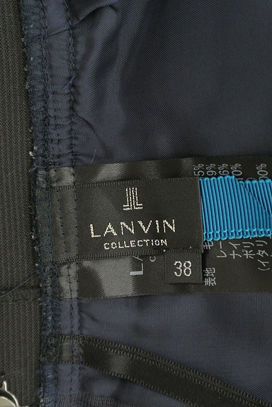 LANVIN（ランバン）の古着「サイドリボン風ラメスカート（スカート）」大画像６へ
