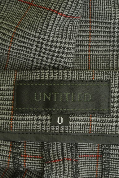 UNTITLED（アンタイトル）の古着「ハイウエストチェック柄パンツ（パンツ）」大画像６へ
