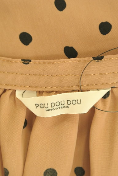 POU DOU DOU（プードゥドゥ）の古着「ランダムドットシルキーワンピース（ワンピース・チュニック）」大画像６へ