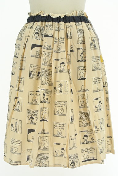 POU DOU DOU（プードゥドゥ）の古着「スヌーピーたちのフレアスカート（スカート）」大画像１へ