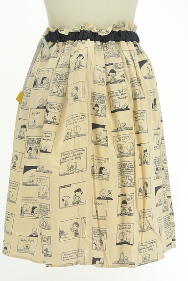 POU DOU DOU（プードゥドゥ）の古着「スヌーピーたちのフレアスカート（スカート）」大画像２へ
