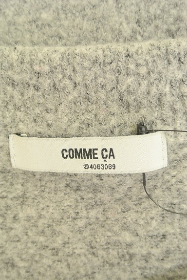 COMME CA（コムサ）の古着「スヌード付きニット（ニット）」大画像６へ