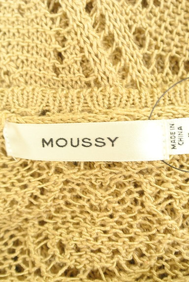 MOUSSY（マウジー）の古着「透かし編みニットトップス（ニット）」大画像６へ