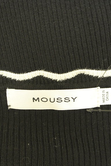MOUSSY（マウジー）の古着「コンパクトリブニット（ニット）」大画像６へ