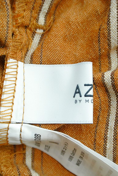 AZUL by moussy（アズールバイマウジー）の古着「レトロ柄リラックスパンツ（パンツ）」大画像６へ