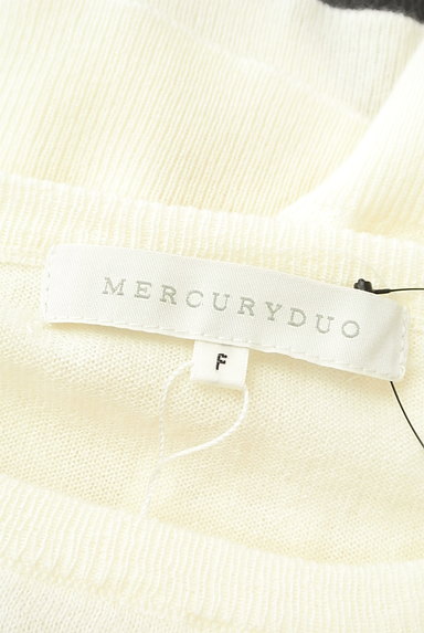 MERCURYDUO（マーキュリーデュオ）の古着「コンパクトな美ラインニット（ニット）」大画像６へ