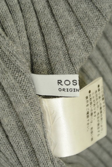ROSE BUD（ローズバッド）の古着「美タイトなボタンラインニットワンピ（ワンピース・チュニック）」大画像６へ