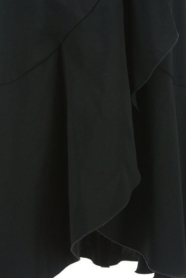 TARA JARMON（タラジャーモン）の古着「サイドリボンフリル巻きスカート（ロングスカート・マキシスカート）」大画像５へ