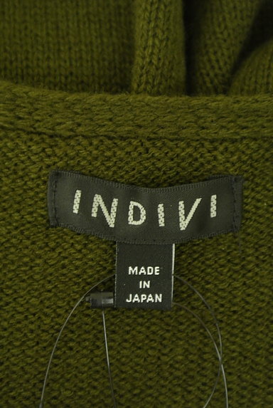 INDIVI（インディヴィ）の古着「ソフトな着心地のロングカーディガン（カーディガン・ボレロ）」大画像６へ