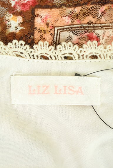 LIZ LISA（リズリサ）の古着「花柄レースの愛らしキャミワンピ（キャミワンピース）」大画像６へ