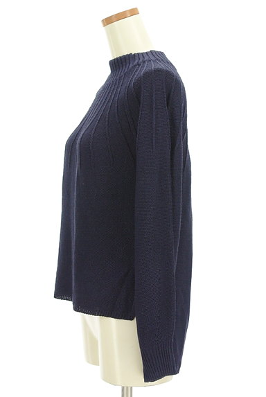 TABASA（タバサ）の古着「デコルテリブのハイネックセーター（セーター）」大画像３へ