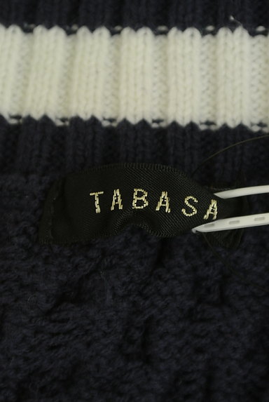 TABASA（タバサ）の古着「うねうねチルデンセーター（セーター）」大画像６へ