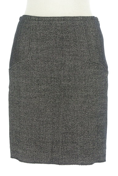 DES PRES（デプレ）の古着「ラメウールタイトスカート（ミニスカート）」大画像１へ