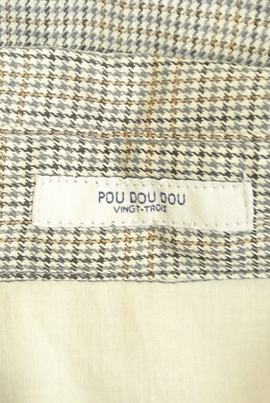 POU DOU DOU（プードゥドゥ）の古着「チェック柄CPOシャツ（カジュアルシャツ）」大画像６へ