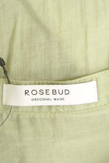 ROSE BUD（ローズバッド）の古着「バンドカラーシアーシャツ（カジュアルシャツ）」大画像６へ