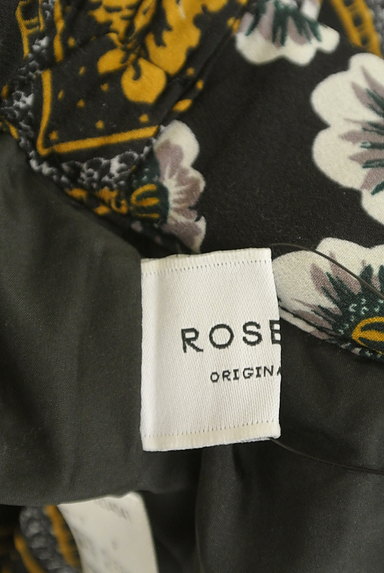 ROSE BUD（ローズバッド）の古着「ふわタック花柄マキシスカート（ロングスカート・マキシスカート）」大画像６へ