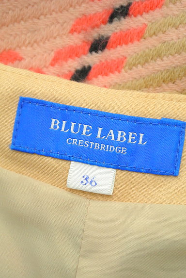 BLUE LABEL CRESTBRIDGE（ブルーレーベル・クレストブリッジ）の古着「ハイウエストチェック柄ウールショートパンツ（ショートパンツ・ハーフパンツ）」大画像６へ