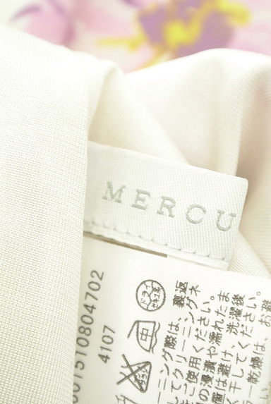 MERCURYDUO（マーキュリーデュオ）の古着「花柄タックフレアミニスカート（ミニスカート）」大画像６へ