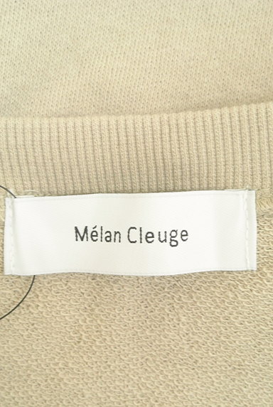 Melan Cleuge（メランクルージュ）の古着「Vネックドロップショルダープルオーバー（スウェット・パーカー）」大画像６へ