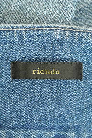 rienda（リエンダ）の古着「レースアップハイウエストスキニーデニム（デニムパンツ）」大画像６へ