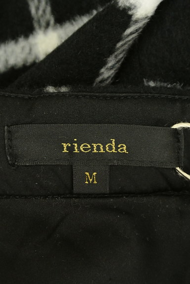 rienda（リエンダ）の古着「あったかチェック柄フレアスカート（スカート）」大画像６へ