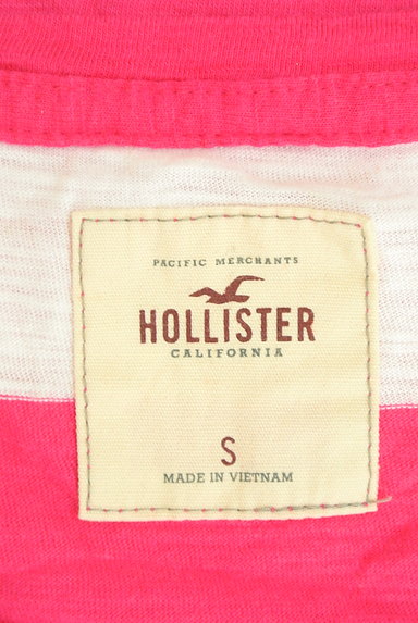Hollister Co.（ホリスター）の古着「ラガーボーダーカラーＴシャツ（Ｔシャツ）」大画像６へ