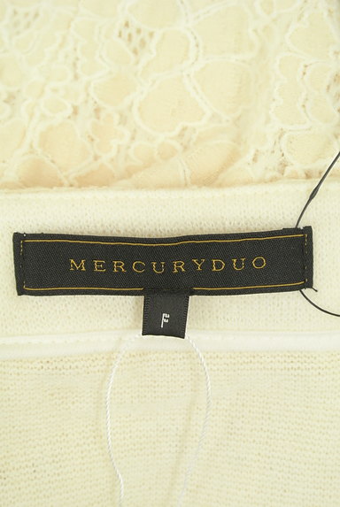 MERCURYDUO（マーキュリーデュオ）の古着「ウエスト切替花柄レースミニワンピース（ワンピース・チュニック）」大画像６へ