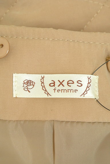 axes femme（アクシーズファム）の古着「ファー襟キルティングブルゾン（ブルゾン・スタジャン）」大画像６へ