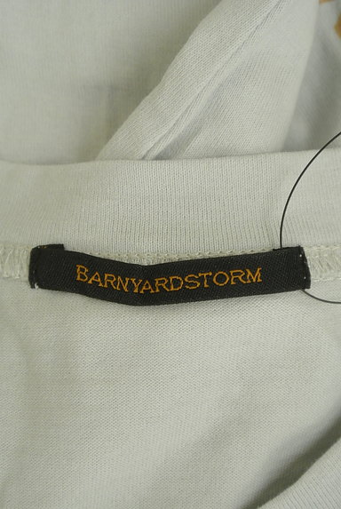 BARNYARDSTORM（バンヤードストーム）の古着「ロゴプリントラウンドヘムロンT（Ｔシャツ）」大画像６へ