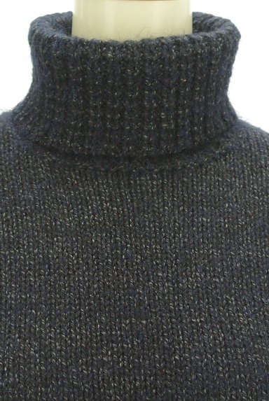 COMME CA（コムサ）の古着「９分袖タートルミックスニット（セーター）」大画像４へ