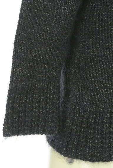 COMME CA（コムサ）の古着「９分袖タートルミックスニット（セーター）」大画像５へ