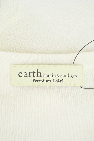 earth music&ecology（アースミュージック＆エコロジー）の古着「チュール袖カットソー（カットソー・プルオーバー）」大画像６へ