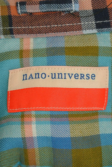 nano・universe（ナノユニバース）の古着「チェック柄シャツ（カジュアルシャツ）」大画像６へ