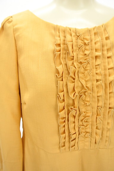 Couture Brooch（クチュールブローチ）の古着「フリルフレアワンピース（ワンピース・チュニック）」大画像４へ