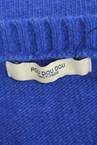 POU DOU DOU（プードゥドゥ）の古着「ドロップショルダーニットトップス（セーター）」大画像６へ