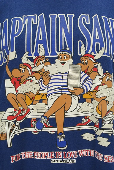 CAPTAIN SANTA（キャプテンサンタ）の古着「キャラクタープリントスウェットトップス（スウェット・パーカー）」大画像５へ