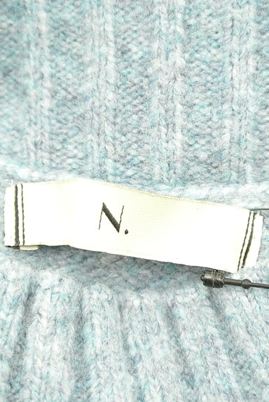 N.Natural Beauty Basic*（エヌ ナチュラルビューティーベーシック）の古着「ミックス糸モックネックニット（セーター）」大画像６へ