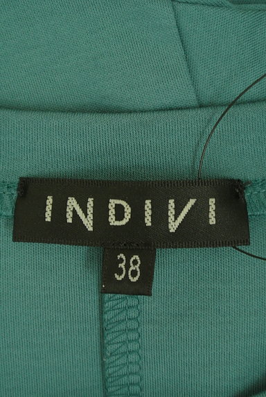 INDIVI（インディヴィ）の古着「サイドスリット五分袖カットソー（カットソー・プルオーバー）」大画像６へ