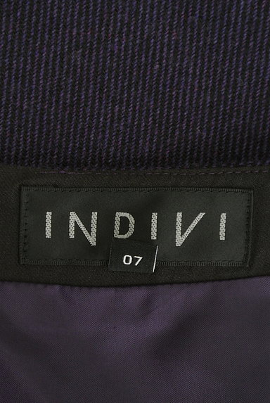INDIVI（インディヴィ）の古着「大人の揺れるフレアスカート（スカート）」大画像６へ