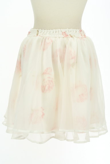 LIZ LISA（リズリサ）の古着「花柄チュールミニスカート（スカート）」大画像２へ